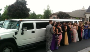 limo for prom